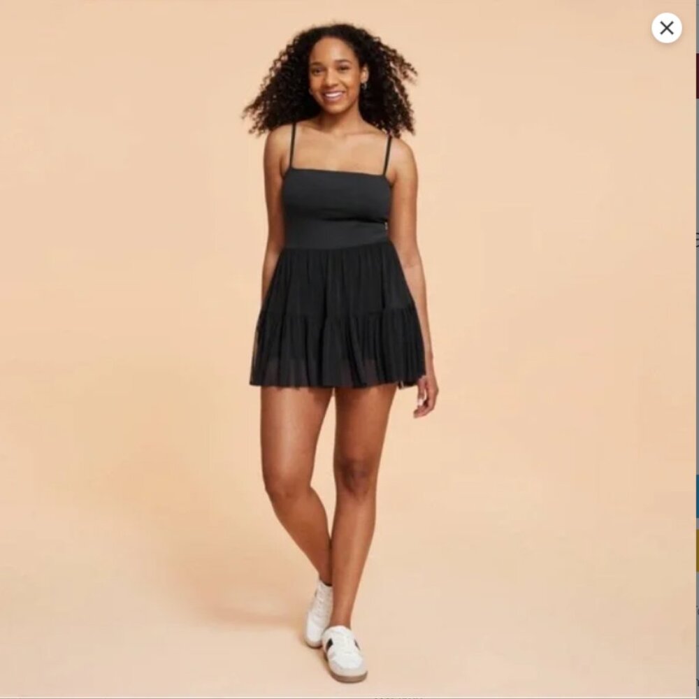 Blogilates Women’s Ballerina Active Dress -Green - Picture 3 of 6